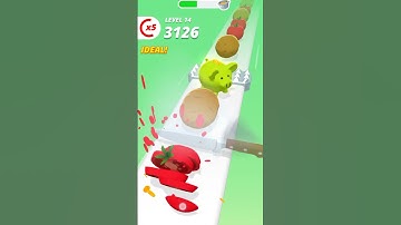 New Game "Perfect Slices" - Gameplay Shorts #shorts #short