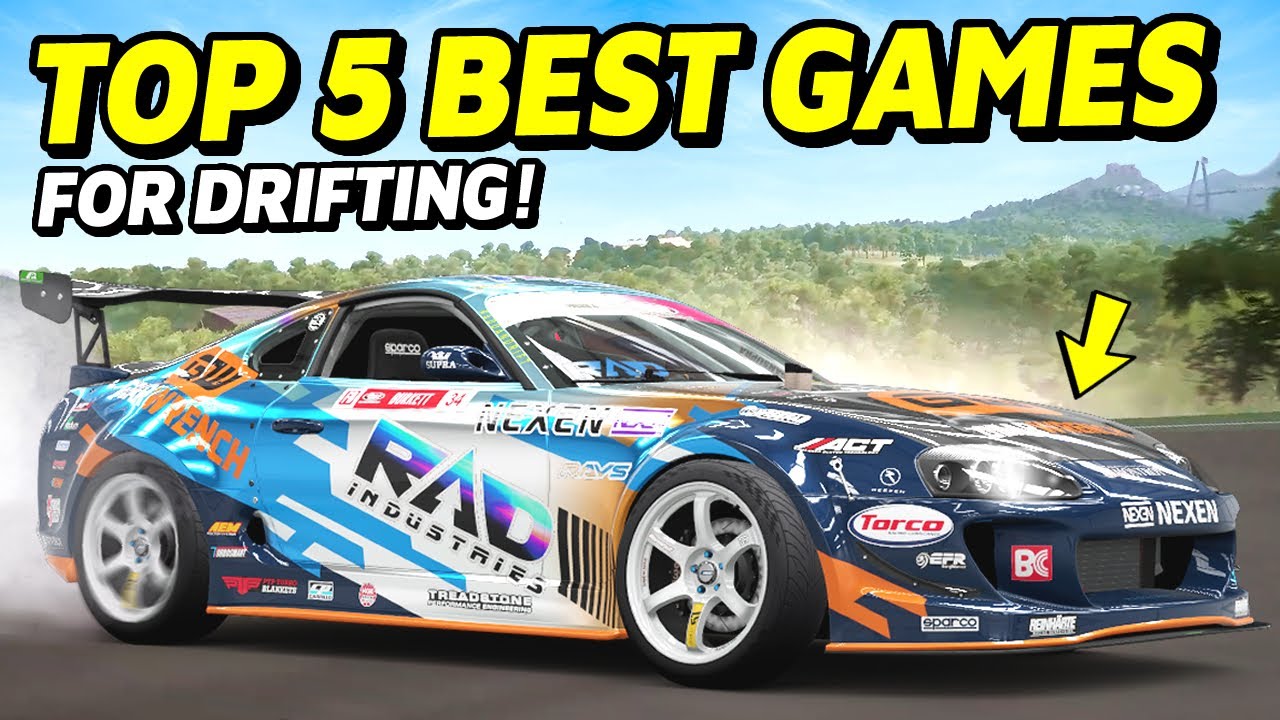 TOP 5 Best Games for Drifting! 