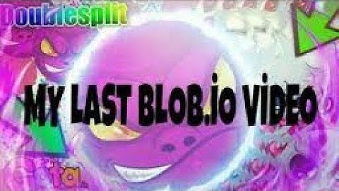 BLOB.IO | LAST BLOB VIDEO :( | THE KING OF BLOB.IO IS QUITING | Official ComeBack!!