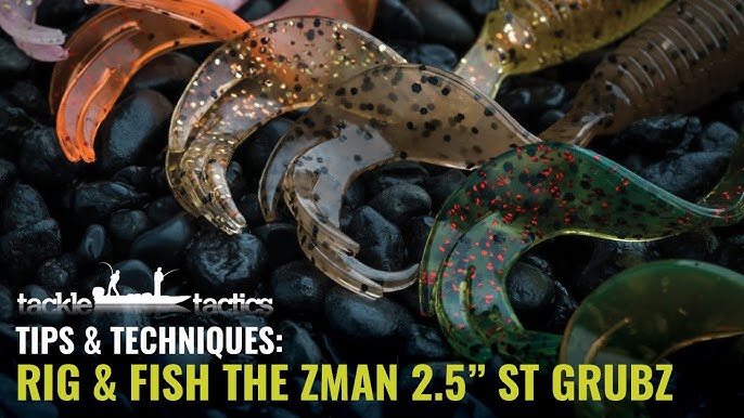 How to Rig & Fish the ZMan 2.5 GrubZ 
