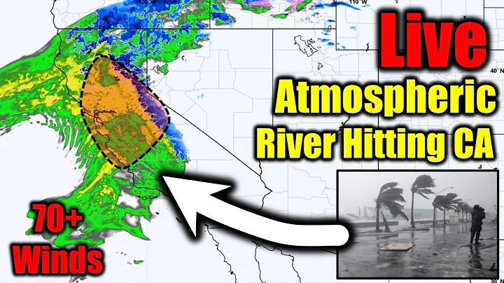 LIVE - California Atmospheric River - 65+ MPH Wind...