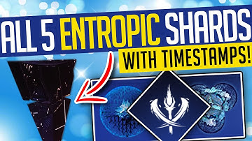 Destiny 2 | 5 ENTROPIC SHARD LOCATIONS! Unlock Fragments & Aspects! - Beyond Light