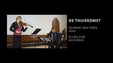 Piazzolla: Escualo - violin & accordion, duo De Thuiskomst