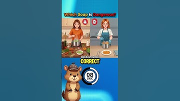 Which soup is dangerous? #brainteasers #logicpuzzles #shorts