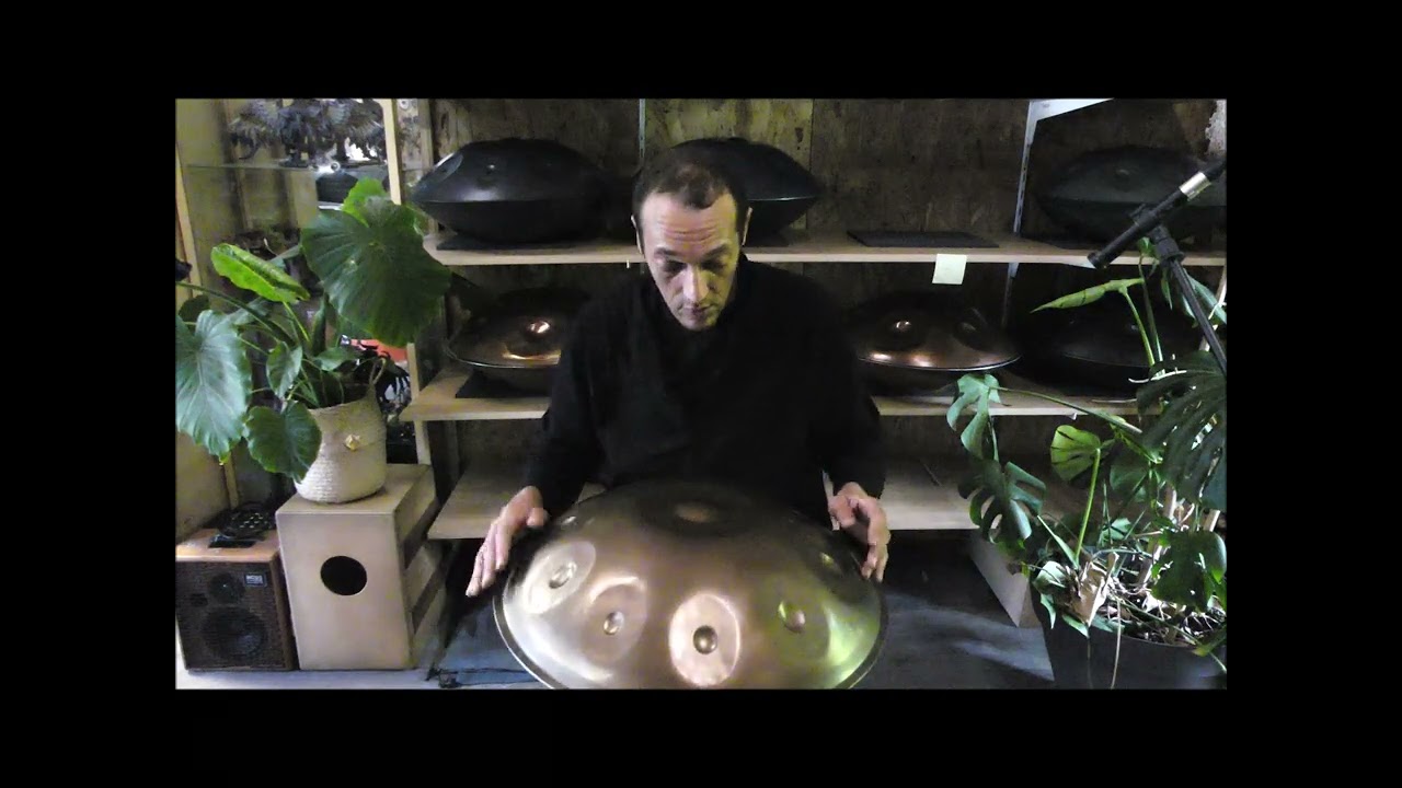 Handpan D Ashakiran play by Julien Coste / Avalon Instruments