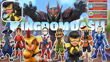 Kingdom Dash All Characters Unlocked & Maxed Out Power Ups