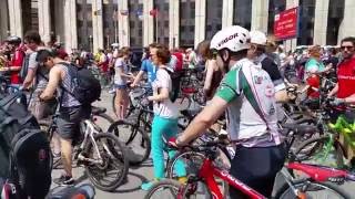 Велопарад. Москва. 29 мая 2016. Moscow bike parade