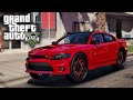 GTA 5 Real Hood Life 7 #16 Scatpack Charger on 28s!! (GTA 5 Hood Life Mods)