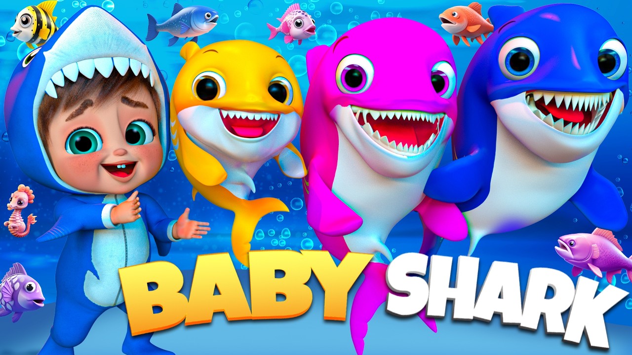 Baby Shark's Ocean Party | Kids Nursery Rhyme | Kids Songs | Banana Cartoon #nurseryrhymes