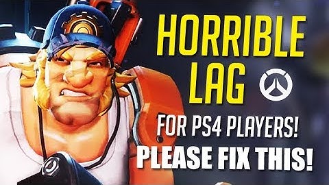 OVERWATCH TALK | EMOTES ARE CAUSING THE GAME TO LAG ON PS4! ABSOLUTE MUST FIX!!