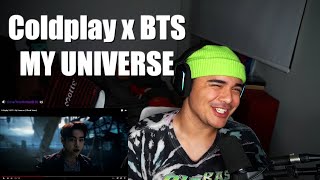Coldplay x Bts - My Universe Reaction [MY TWO WOLRDS COMING TOGETHER!]