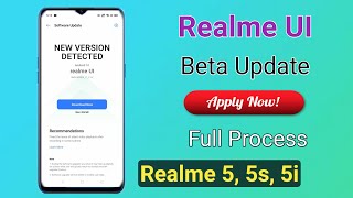 Welcome to free tech hey guys in this video i saw you how apply for
beta update of realme ui your 5, 5s & 5i #realme5realmeui
#realme5supdate #r...