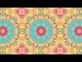 Kaleidoscope Background Loop - Vintage Floral Pattern