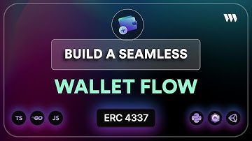 How to create an ERC4337 wallet for you web3 app - smart wallet
