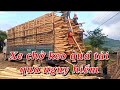 Xe chở quá tải quá nguy hiểm | Phá sử lý của bác tài hết sức nguy hiểm