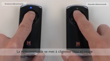 Programmer une télécommande HÖRMANN HSE2-868 BS BLACK