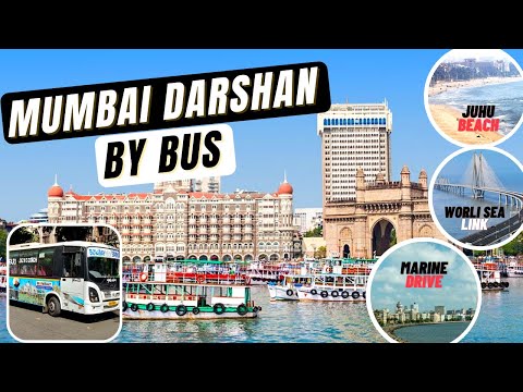 One Day Mumbai Tour | Mumbai Darshan Vlog | All About Bus Fare, Points, Places | Mumbai Tourism