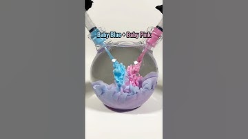 Creating 3 Beautiful Shades of Purple 💜 #colormixing #satisfying #paint #oddlysatisfying