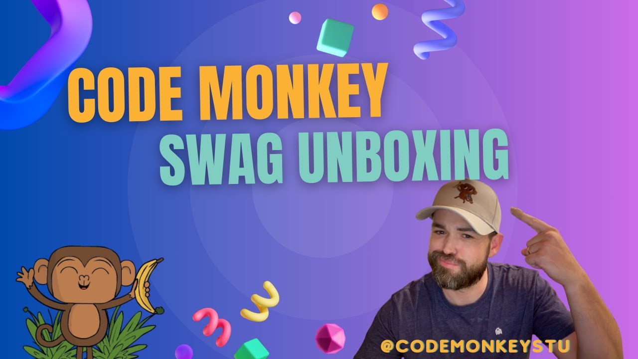 Code Monkey Ambassador Swag - Unboxing Video (Exclusive Merch) - YouTube
