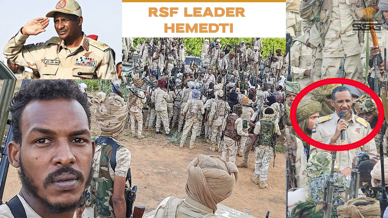 Sudan’s RSF Leader Hemedti First On-camera Appearance, Calls for Change ...