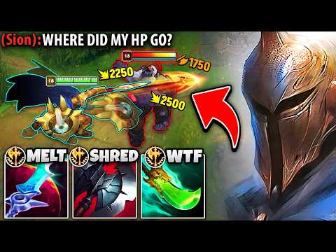 TANK BUSTER PANTHEON IS 100% BROKEN RIGHT NOW! (MELT SION LIKE BUTTER)