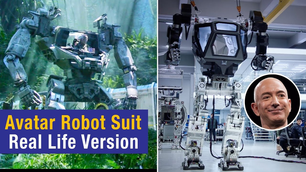 Avatar Robot Real Life Version  YouTube