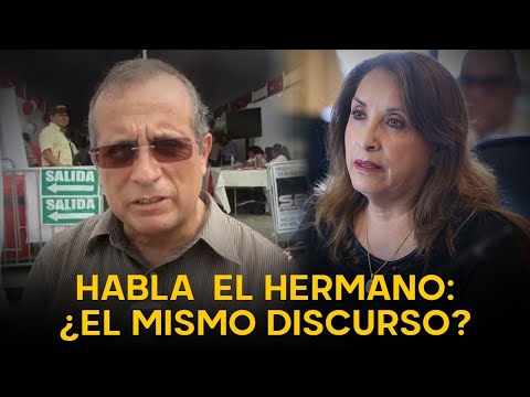¡Habla Nicanor Boluarte!: confirma amistad con Otárola pero usa el mismo discurso de Dina Boluarte