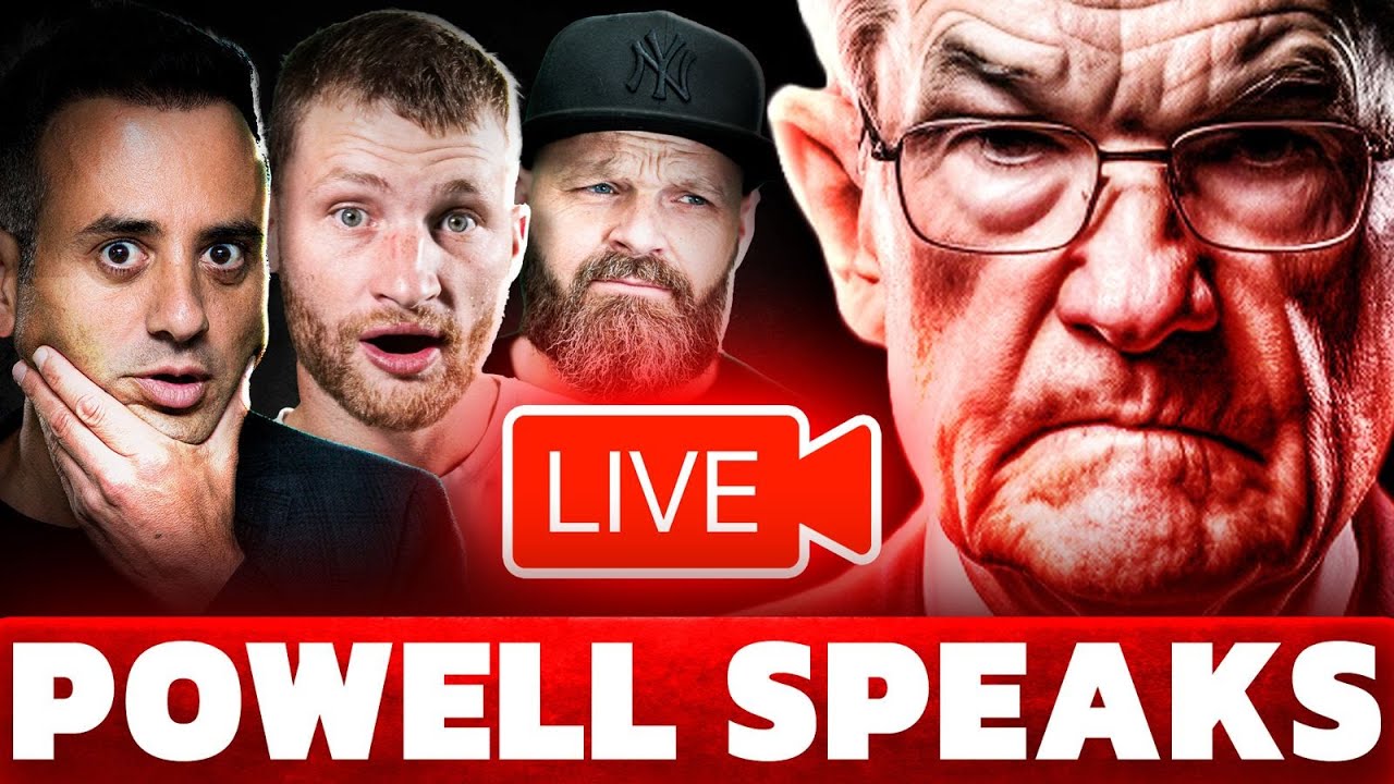 Powell Speaks LIVE At FOMC! | Live Crypto Trading!