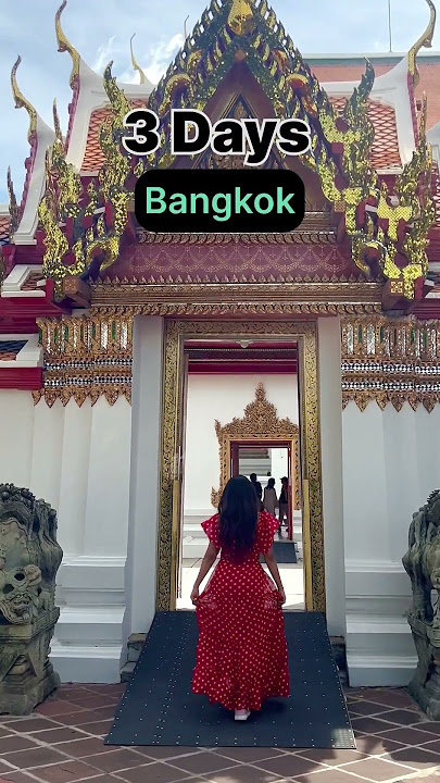 10 days thailand itinerary😍❤️✈️ | shwetha salian | wanderbees #shorts #thailand