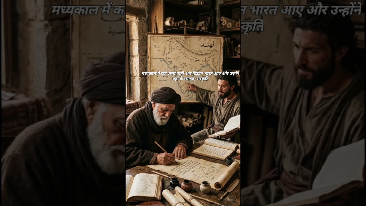 Arab Sources: भारत के इतिहास के महत्वपूर्ण स्रोत | History GK #Shorts