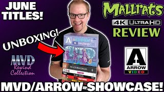 NEW And Upcoming BLURAYS And 4Ks FROM MVD/ARROW VIDEO - Mallrats Review And Enter The Video Store!