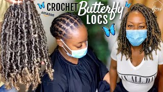 Pre-Wrapped Crochet BUTTERFLY LOCS From AMAZON 🔥 Individual Crochet Illusion 👀 Feat. KRALER HAIR Pre-Wrapped Crochet BUTTERFLY LOCS From AMAZON 🔥 Individual Crochet Illusion 👀 Feat. KRALER HAIR