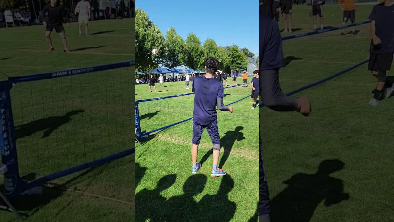 캐나다 밴쿠버 교민 족구 I ❤️ foot volleyball Vancouver Korean community Canada 🇨🇦