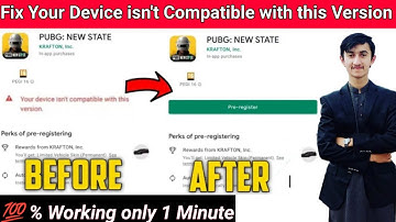 Pubg new state your device isn