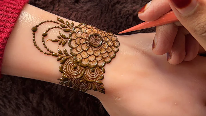Very Beautiful Stylish Mehndi Design For Hands | Prettiest Latest back hand Henna Design / #mehndi 