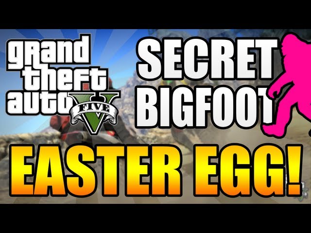 Easter Egg do Bigfoot descoberto em GTA 5