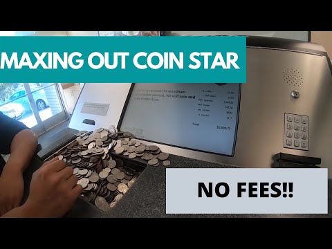 $4,000 In Coin Star And Paying NO FEES, Cash For Cash. NO GIFT CARDS!!