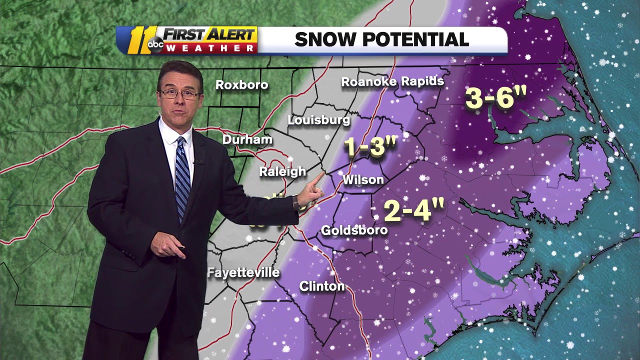Timing out the Snow 1pm Update - YouTube
