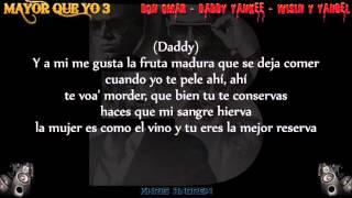 Video thumbnail of "Mayor Que Yo 3 (Letra) - Don Omar Ft Daddy Yankee, Wisin y Yandel"