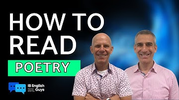 IB English LIT or LAL - Textual Analysis - Poetry - Close Reading