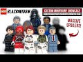 LEGO Black Widow Purist Custom Minifigure Showcase - How to Build EVERY Character from the Movie!