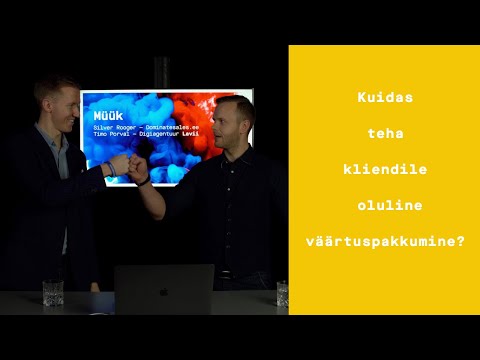 Video: Miks on kliendi väärtuspakkumine oluline?