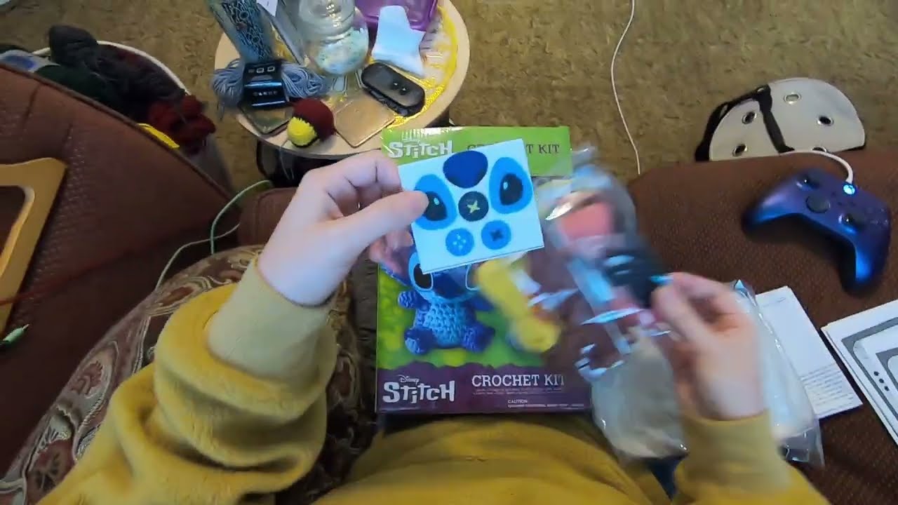 Disney Stitch and Scrump Crochet Kit-Head