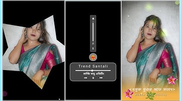 New SANTALI ALIGHT MOTION ♻️VIDEO EDITING XML FILE STATUS VIDEO2025.Maddy Babu EDITING #alightmotion