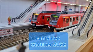 Großes Fahrvideo und viele Neuheiten auf meiner Modelleisenbahn - Sommer 2022
