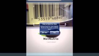 NxtNutrio for iPhone: Healthy Food, Allergens, GMOs & Nutrition Scanner screenshot 1