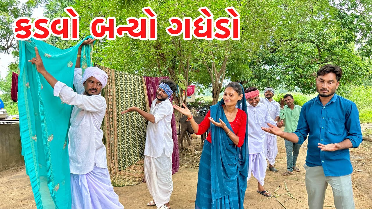 કડવો બન્યો ગામનો ગધેડો || VAGUBHA COMEDY || KADAVABHA COMEDY || GUJARATI COMEDY VIDEO