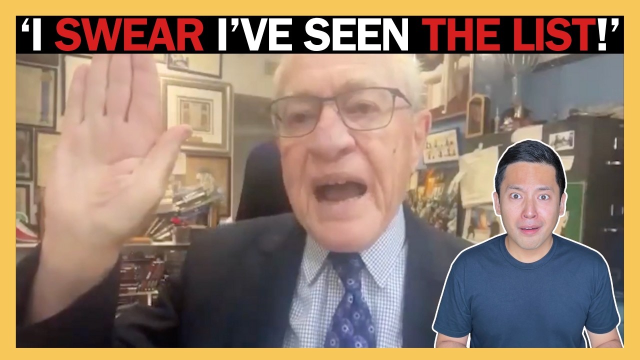 Alan Dershowitz Drops Truth Bombs on Jeffrey Epstein's List