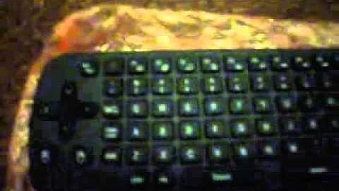 RC12 Wireless 2.4G Fly Mouse Keyboard and Mouse