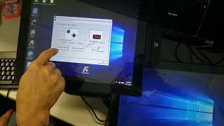 How to configure Siw Daemon Utility on HK570 with a touch capable rear display